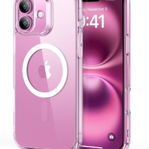 iPhone 16 Case, Compatible with MagSafe, Shockproof Military-Grade Protection