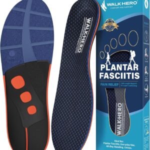 Feet Insoles High Arch Supports Orthotics Inserts Relieve Flat Feet, Foot Pain