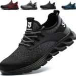 Steel Toe Sneakers for Men Women Indestructible Work Safety Shoes